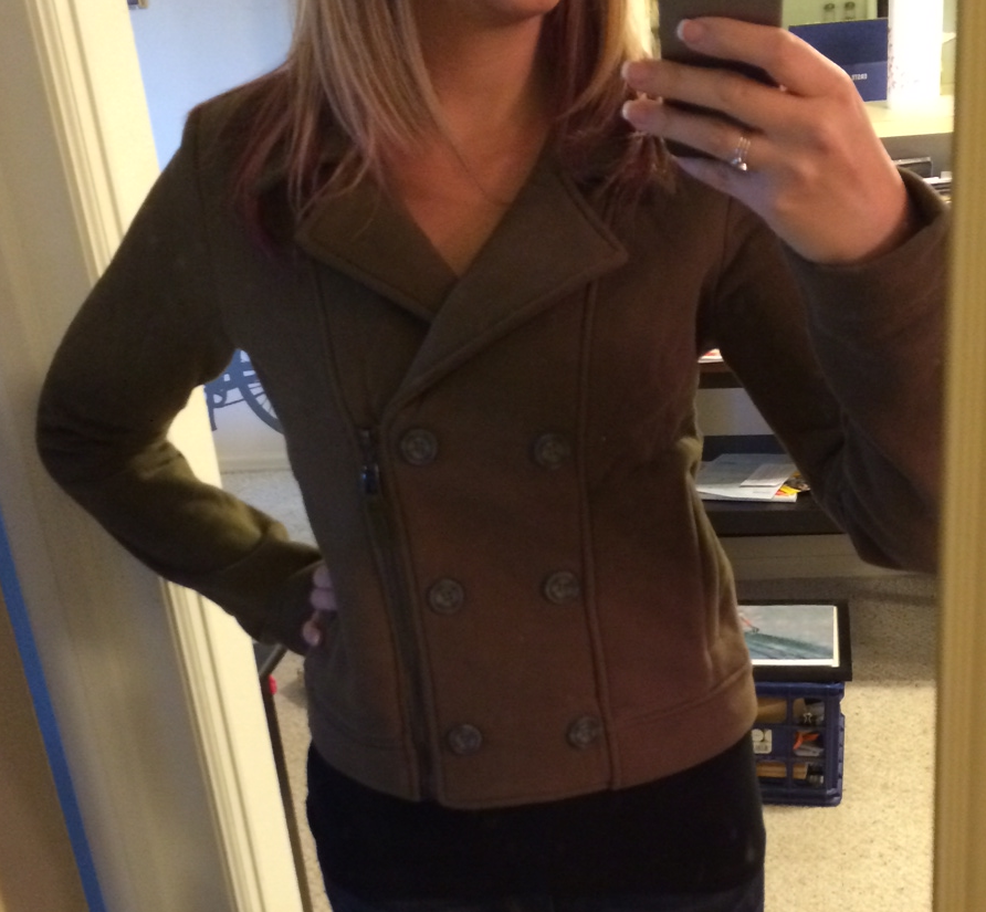 Ark n Co Ivonna Double Breasted Cotton Jacket Front View - Stitch Fix