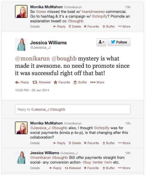 @Jessica_J's Replies to @monikarun about #sendmeoreo