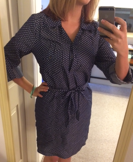 41 Hawthorn - Sedona Dot Print Shirtdress - Stitch Fix