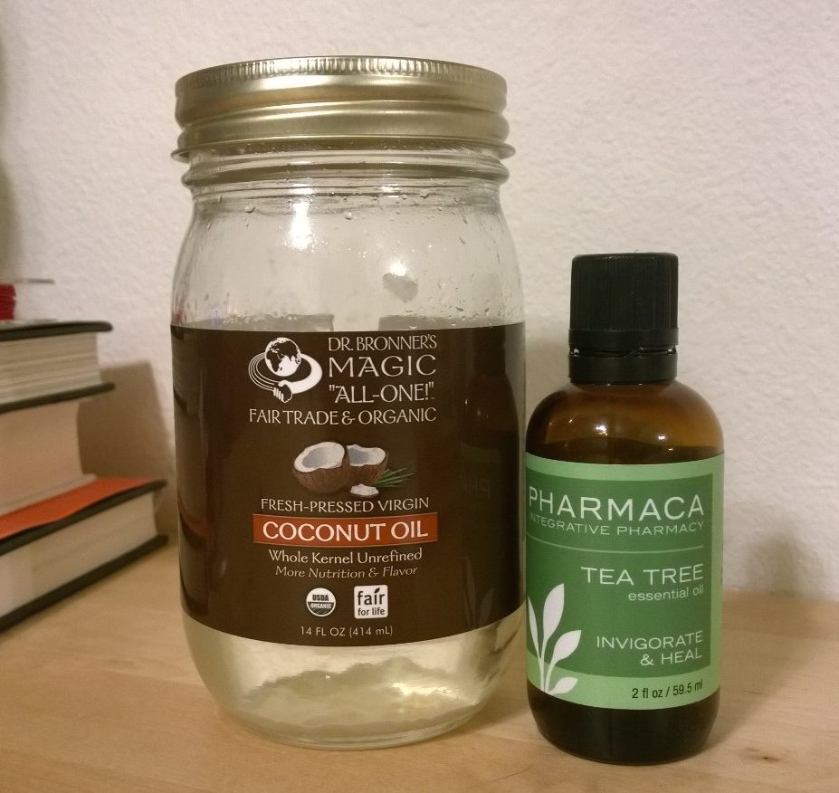Natural Sunburn Remedy - Tea Tree Oil and Coconut Oil