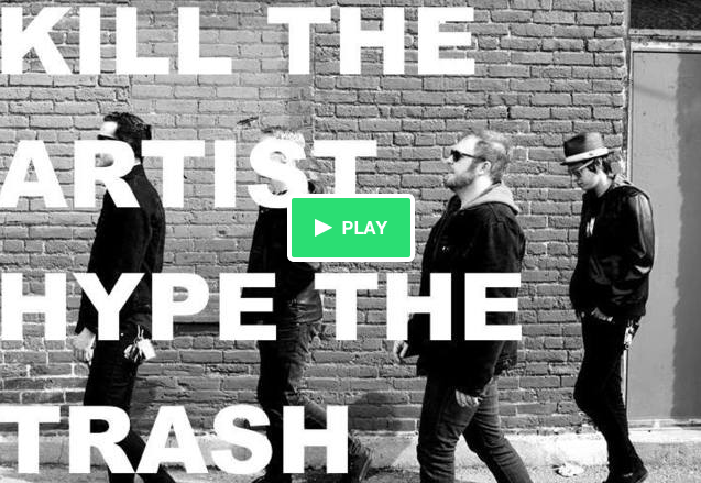 Wiredogs Kickstarter for Kill the Artist Hype the Trash