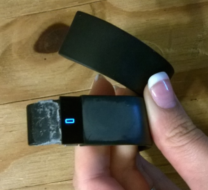 Fitbit Force in Two Pieces