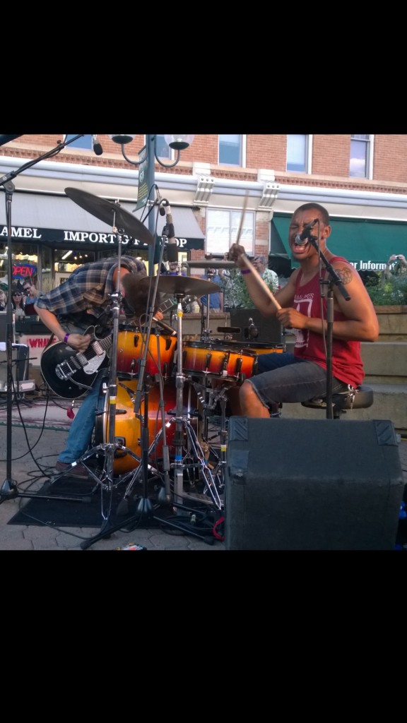 In the Whale on Old Town Square at Bohemian Nights at New West Fest 2014 #FoCoMusic