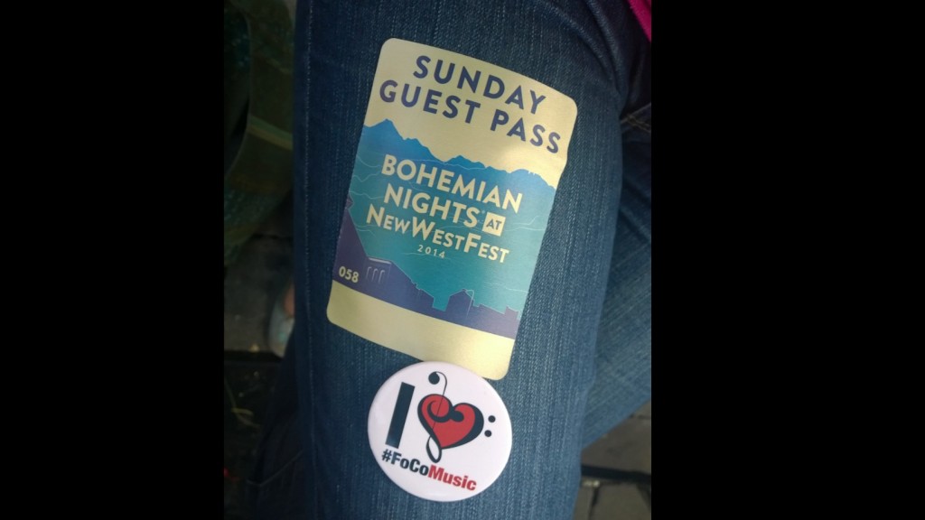 Guest Pass at Bohemian Nights at New West Fest 2014 #FoCoMusic