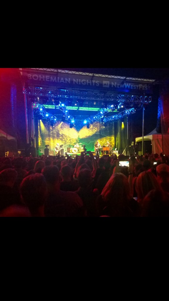 Devotchka Light Show at Bohemian Nights at New West Fest 2014 #FoCoMusic