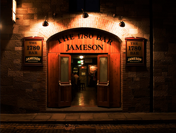 Jameson Distillery in Dublin Ireland