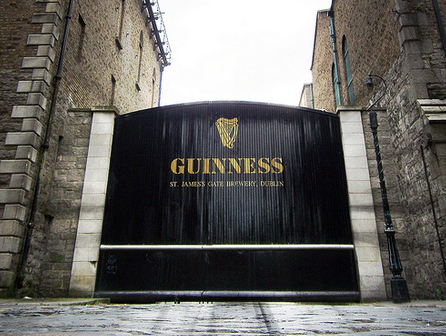 Guinness Brewery in Ireland