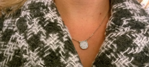 Stitch Fix - Marlyn Sciff - Nanette Pave Circle Pendant Necklace