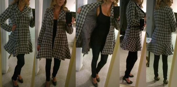 Stitch Fix - Coffeeshop - Iona Houndstooth Coat