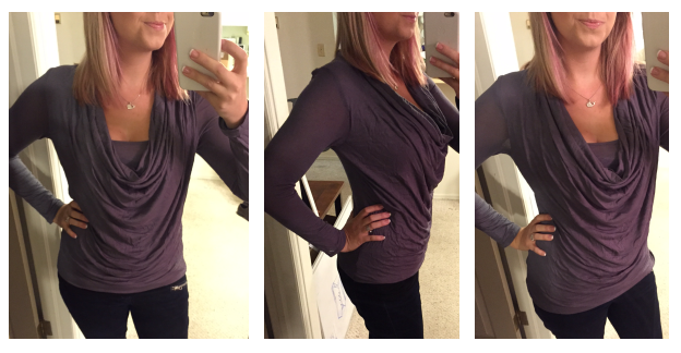 Stitch Fix - 41Hawthorn – Selfridge Cowl Neck Long Sleeve Top - All Sides