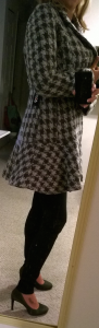 Stitch Fix - Coffeeshop - Iona Houndstooth Coat - Side View