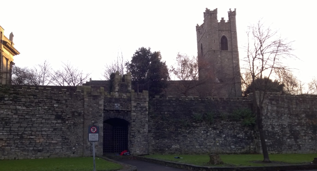 Dublin City Wall - Built in 1100