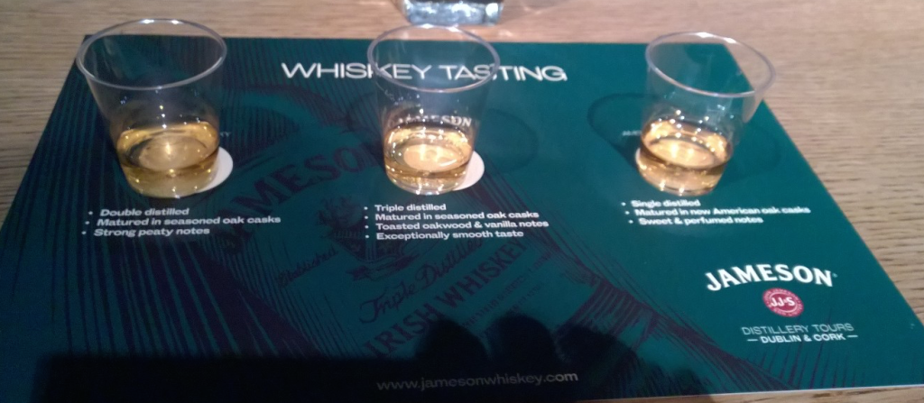 Jameson Tasting with Irish, Scottish and American Whiskey