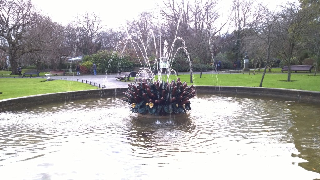 Fountain in Saint Stephens Green