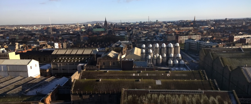 View from the Gravity Bar at the Guinness Storehouse