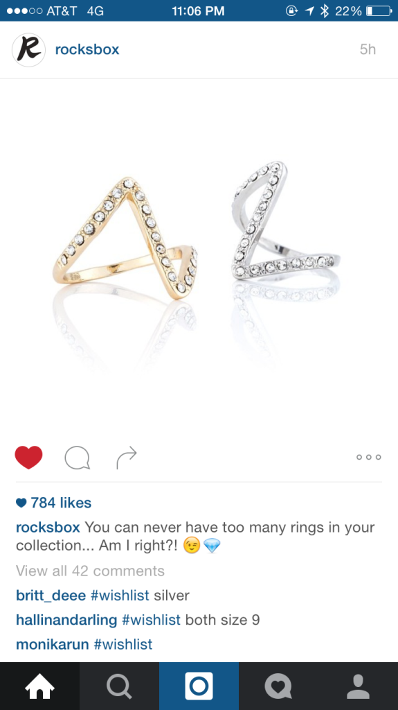 Rocksbox Instagram Integration