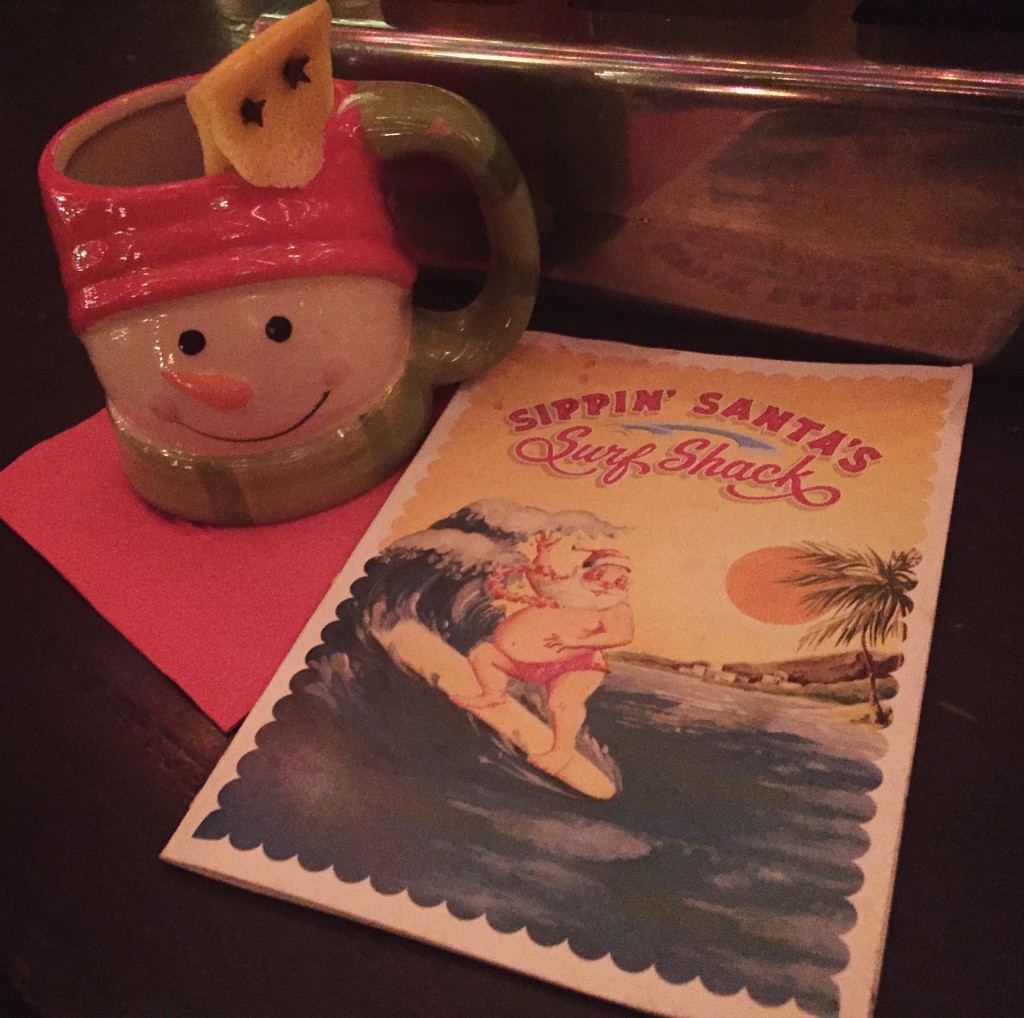 Sippin Santa's Surf Shack at Boilermaker - Christmas Pop-up in NYC
